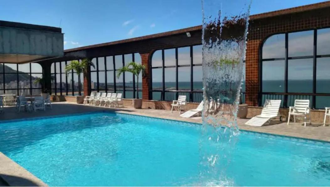 Flat INCRÍVEL 811 - aconchego e vista para o mar Vila Velha  Exterior foto